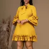 Ethnic Clothing African Dresses For Women Spring Autumn Dashiki Bodycon Dress Clothes Fashion Elegant Ladies Africa