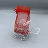 Gift Wrap Wedding Creative Supplies Personalized Iron Baby Carriage Candy Box