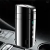 Water Bottles 350ml Stainless Steel Warmer Bottle Car Thermo Mug For Cars LED Display Temperature12V 24V Portable Electric Cup