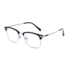 Sonnenbrillenrahmen Mode Reintitan Rahmen Brille Vollrandauge Männer Stil Federscharniere Kurzsichtige Brille Rechteck EyewearFashion