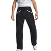 Pantalones de hombre Casual jogging fitness con bolsillos pantalones deportivos cintura a rayas media