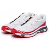 Solomon XT6 Advanced Athletic Shoes Mens Mens Xapro 3DV8 Тройная черная сетчатая крылья 2 Белый синий красное желтое скорость кросс -кросс -кросс