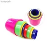 Kitchens Play Food Children Stacking Cup Sports Circle Ferrule Stacked Layers Throwing Game Parent-Child Interactive Ferrule Kids Outdoor ToysL231104