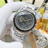 2023 Nytt högkvalitativt toppmärke Omegx Speed ​​Man Wristwatch Master Snoopx Luxury Mens Watch Sapphire Mirror Designer Movement Automatic Mechanical Watches Montre