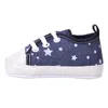 First Walkers Born Baby Toddler Garçons Filles Semelle Souple Enfants Chaussures Toile Prewalker Lace Up Sneaker 0-18MFirst