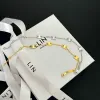 Pulsera de diseñador Pulseras de lujo para mujer Pulseras con dijes Colgante con dijes Tendencia de moda Temperamento Pulseras de oro clásicas Pareja