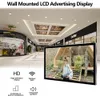 Topp TV 23,6 tum 24 tum inomhus TV Wall Mount LCD Digital Signage Advertising Display Board Television