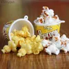 Küchen Spielen Essen Nette Mini 1PCS Miniatur Puppenhaus Popcorn Pretend Spielen Puppe Haus Kithcen 1/6 1/12 Lebensmittel für Blyth s Puppe Zubehör SpielzeugL231104