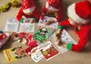 Kerstversiering Kleurboeken Feestartikelen voor kinderen Kerstkousen Goodiebags Stuffer Filler Leuke vakantiebenodigdheden Drop Delivery Amqoc