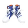 Обувь Vtuber Hololive Usada Pekora в стиле аниме, сине-белые ботинки на заказ, аксессуары для косплея на Хэллоуин, карнавал и вечеринку