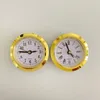 Table Clocks 2 Pieces Quartz Clock Insert 50MM Round Miniature For Built - In Fit Up DIY Desk Movement Mechanism