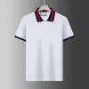 Polo shirt mens t shirt designer polo luxury brand shirts womens fashion short-sleeve pure cotton letter print design 33 colors wholesale price