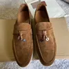 2024 Pianas loafers designer skor loro män kvinnor loafers platt låg topp mocka ko läder oxfords casual skor moccasins loafer slip sneakers lp klänningskor7