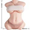AA Designer Sex Doll Toys Unisex Skeleton Solid Half Body Doll Hip Inverted Model Male Sexual Companion Long Ze