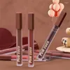 Lip Gloss Luz Cetim Pó Névoa Esmalte Seda Suave Matte Batom Meio Mergulhado Copo Rico Estudante Lama Cosméticos