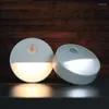 Night Lights Human Body Induction Lamp Light Led Nightlight With Motion Sensor Living Room Staircase Corridor Bedroom 0-5W Dry Battery