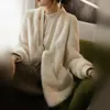 Femmes fourrure mode Imitation vison polaire veste femmes automne et hiver doux tempérament manteau femme 2023
