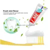Andra hemträdgårdar 1 st el engångs tandborste med tootaste kit Eco Friendly Travel Plastic Oral Care Teeth Cleaning Brush All-Mat DHXC9