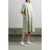 Pantaloni corti firmati Fashion ESS Essentials T-shirt lunga in cotone da donna manica corta Trendy Brand Loose Fog High Street 2022 Summer Dress