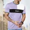 Męskie tshirty Tshirt Retro klasyczny Slim Fit Fitbsorbing Sports Fitness Zaawansowana krótkie rękaw