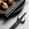 КОЛОЖНЫЕ ПАРКИСКИ 5 Пары изысканные суши -китайские кухонные принадлежности корейские многоразовые посуду высокотемпературные подарок