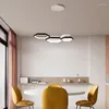 Chandeliers Honeycomb Design Led para sala de estar Bedroom Restaurant Bar Apartment Villa Home Decoration Luster Dimmable Light