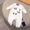 L designer bebê macacão macacão recém-nascido onesies bodysuit bebês roupas meninos meninas macacão carta traje macacão roupas crianças bodysuit cyd23110301