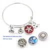 Whole Snap Button Jewelry Animal Bracelet Pet I love Dogs Charms Bracelet Wire Bangle Snap Button Bracelets for Dog Lover Gift2453