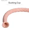 Outros itens de massagem Plugue anal super longo enorme ânus quintal buttplug silicone vibrador prostata massagem brinquedos sexuais adultos para mulheres homens produtos eróticos SM Q231104