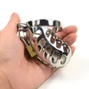 Metall Chastity Devices Spikes rostfritt stål kukbur bälte kuk ring bdsm leksaker bondage sexprodukter för män457