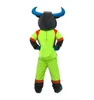 2024 Discount factory Cow Ox Cattle Mascot Costume Fancy Dress Birthday Birthday Party Christmas Suit Carnival