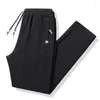 Pantalons pour hommes chez les hommes vêtements de sport de Fitness pantalons de survêtement pantalons de survêtement maigres gymnases survêtement piste hommes survêtement s M-8XL K340