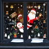 Christmas Decorations Decoration Window Clings 10 Sheets Santa Stickers Snowflakes Cute Deer Home School Office Drop Delivery Amlox