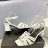 Tribute Woven Espadrille Sandales Diapositives Pantoufles à talons chunky talons blocs chaussures de luxe pour femmes Designers semelle extérieure en cuir chaussures de soirée chaussures d'usine