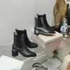 Botas clássicas de marca nova com glitter anatomia tornozelo tabi salto grosso bico redondo moda unissex designer de luxo moda jeans sapatos de fábrica 35-41