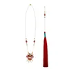 Anhänger Halsketten Halskette für Frauen Antiker chinesischer Hanfu-Schmuck