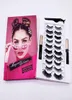 Kit trucco magnetico per eyeliner e ciglia 10 paia di ciglia finte in seta riutilizzabili con 2 pinzette per eyeliner liquido senza colla 5D 6D Lashes5217934