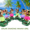 Jouets à énergie solaire, figurines de fille dansante hawaïenne, jouet secouant la tête, décoration de tableau de bord de voiture, ornements pour enfants, cadeau d'anniversaire