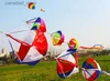 Kite Accessories free shipping 3d kite windsocks kite tails flying outdoor game sport for adults kite accessories kitesurf full equipment jouer Q231104