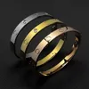 Luxus Armreif Frauen Edelstahl Schraubendreher Paar Gold Armband Männer Modeschmuck Valentinstag Geschenk für Freundin Accessoires Großhandel SJCL