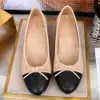 Dress Woman Basic Pump 2023 Obcasy baletowe dwa kolorowe szwy obcasowe Bow Work But Fashion Party Buty Buty Pumps T231104