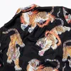 Men's Casual Shirts Short Sleeve Clothes Black Tiger WACKO MARIA Shirt Men Women 2023ss Hawaiian