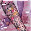 5 PC Tatuaggi Temporanei Giapponese Dark Comics Evil Kawakami Tomie Ragazza a doppia faccia Impermeabile Autoadesivo Del Tatuaggio Temporaneo Falso Manica Anime Tattoo Z0403