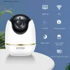 Baby Monitors Zosi 1536p HD WiFi Wireless Baby Monitor 3.0MP CCTV Surveillance Camera med tvåvägs Audio Night Vision Home Security IP Camera Q231104