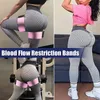 Bandes de résistance Bandes d'occlusion BFR Pro Bandes de résistance Bandes BFR Bras Jambe Blaster Exercice élastique Restriction du flux sanguin Entraînement Gym Fitness 230403