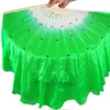 Vêtements de scène 53 CM (21 ") femmes dégradé danse ventilateur ventre voile pour fête Performance chine danse folklorique bambou pliant