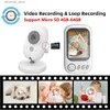 Baby Monitors New Video Baby Monitor 2 Way Audio Talk Camera Babysitter Wireless Night Vision Temperature Monitoring Security Camera ABM600 Q231104