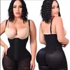 Women's Shapers Postpartum Women Recovery Charming Curves Elastic Mesh Fabric Bodysuit Adjustable Front Closure