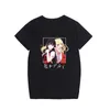 T-shirts pour femmes Kakegurui Cosplay Tee Japenese Fashion Anime Streetwear School Kawaii Oversized Crewneck Unisex 2023 Summer Solid Top