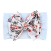 Hair Accessories 1/2PCS Children's Elastic Band Bohemian Kids Print Nylon Bandeau Cheveux Baby Bow Headband